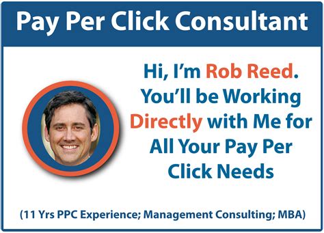 Pay Per Click Consultant .